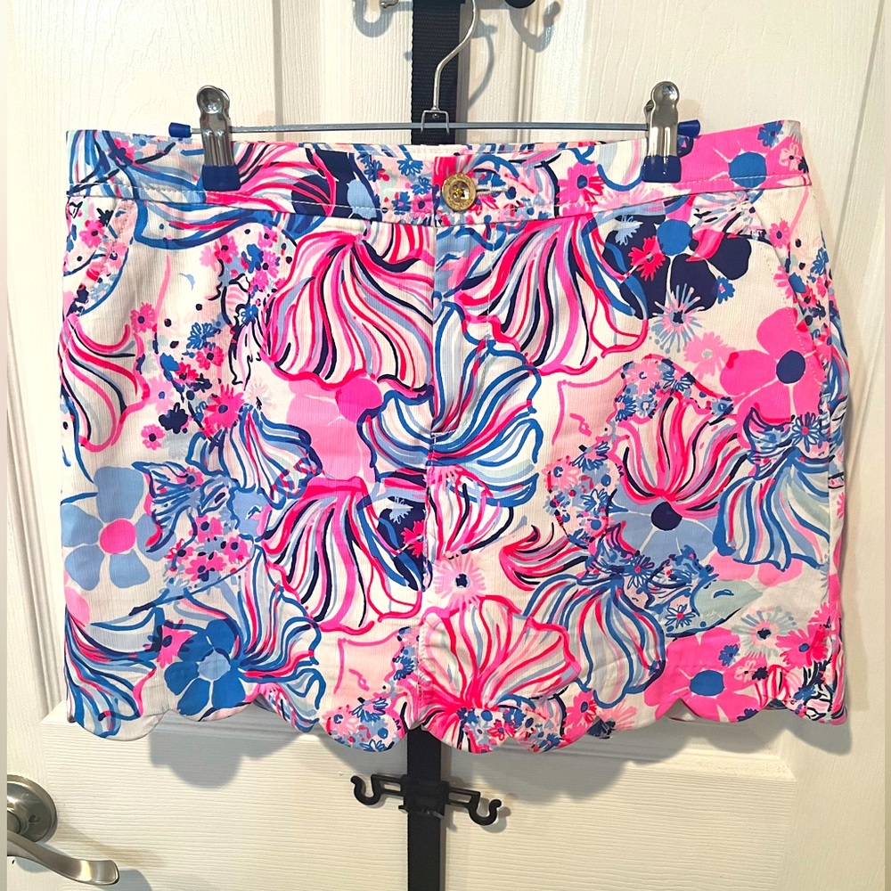 New w/o Tags Lilly Pulitzer Buttercup Skort Size 10